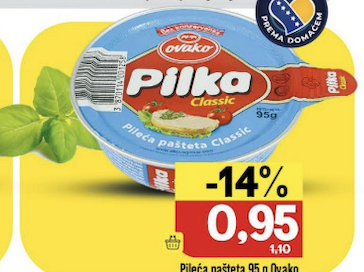 Pileća pašteta 100g Madi