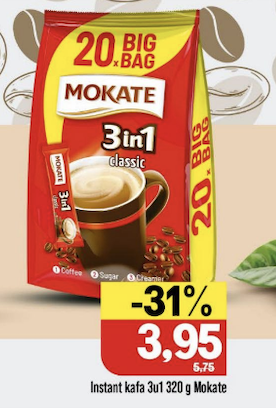Instant kafa strong 3u1 10x14g Nescafe